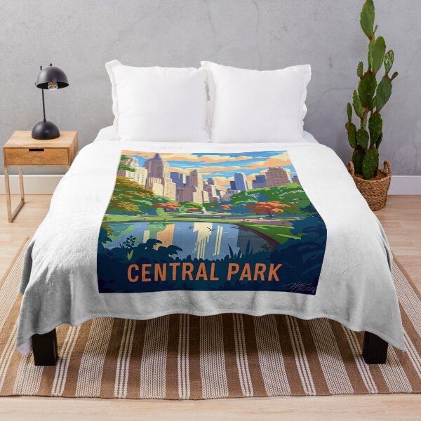 Item preview, Central Park Travel Poster, Perfect Gift for Travel Enthusiasts, Vintage Style Wall Art, USA Wall art for home decor, Central Park print. designed and sold by Thegalleryshop1.