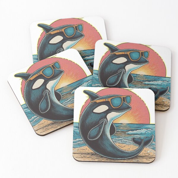 Item preview, Summer Vibes Orca in Sunglasses designed and sold by Russ Palmer Media.