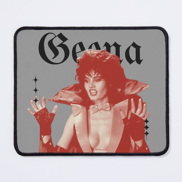 Item preview, Geena Davis Campy 80s Horror - Vintage Goth - Black Version designed and sold by Arcane Orchid.