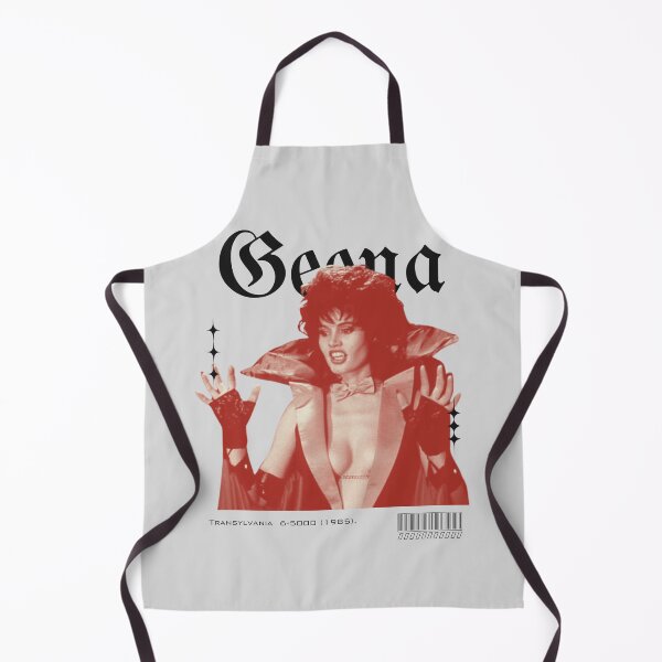 Item preview, Geena Davis Campy 80s Horror - Vintage Goth - Black Version designed and sold by Arcane Orchid.