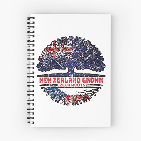Item preview, Czech Republic Czech New Zealander New Zealand Tree Roots Flag designed and sold by FlagX.