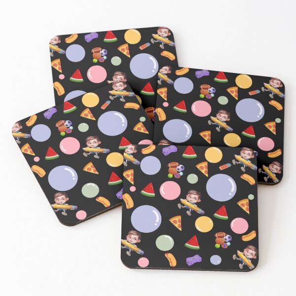Item preview, Elementary School Graphics Colorful Black Unisex School Pattern. designed and sold by Raise2Shine.
