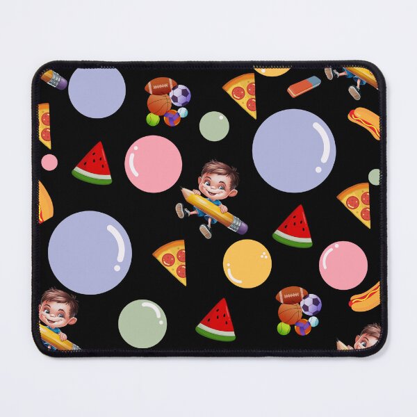 Item preview, Elementary School Graphics Colorful Black Unisex School Pattern. designed and sold by Raise2Shine.