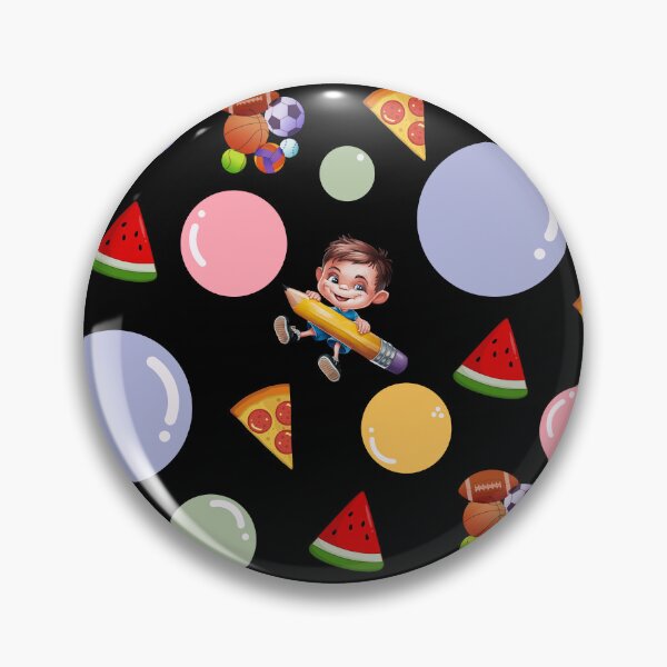 Item preview, Elementary School Graphics Colorful Black Unisex School Pattern. designed and sold by Raise2Shine.