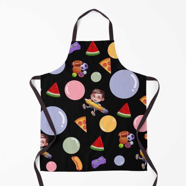 Item preview, Elementary School Graphics Colorful Black Unisex School Pattern. designed and sold by Raise2Shine.
