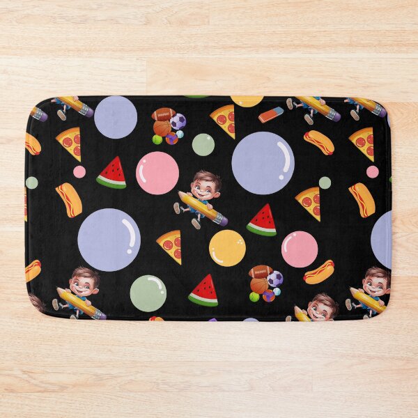 Item preview, Elementary School Graphics Colorful Black Unisex School Pattern. designed and sold by Raise2Shine.