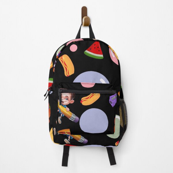 Item preview, Elementary School Graphics Colorful Black Unisex School Pattern. designed and sold by Raise2Shine.