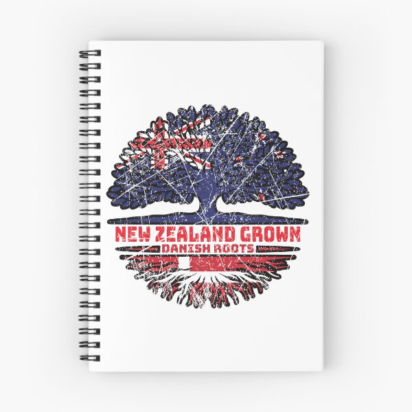 Item preview, Danish Denmark New Zealander New Zealand Tree Roots Flag designed and sold by FlagX.