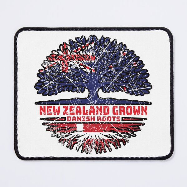 Item preview, Danish Denmark New Zealander New Zealand Tree Roots Flag designed and sold by FlagX.