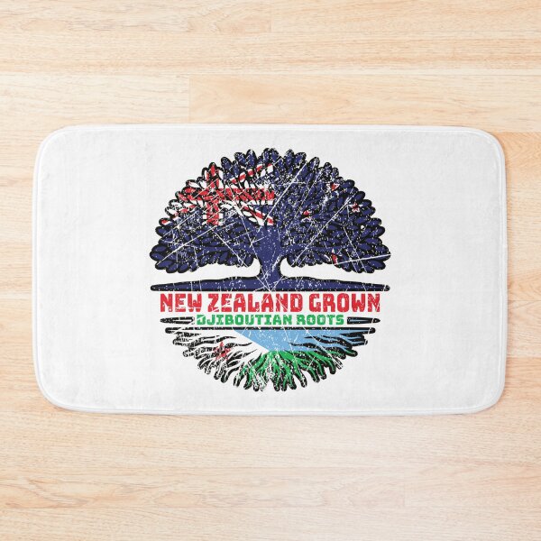 Item preview, Djibouti Djiboutian New Zealander New Zealand Tree Roots Flag designed and sold by FlagX.