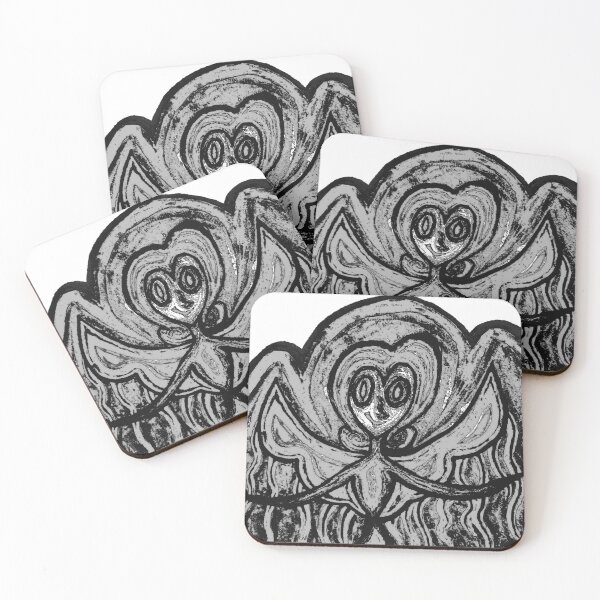 Item preview, Gray Smiling Angel designed and sold by mizdarknezz3.