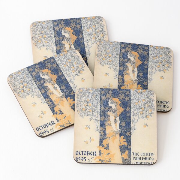 Item preview, Art Nouveau American Magazine Cover. designed and sold by likiska.