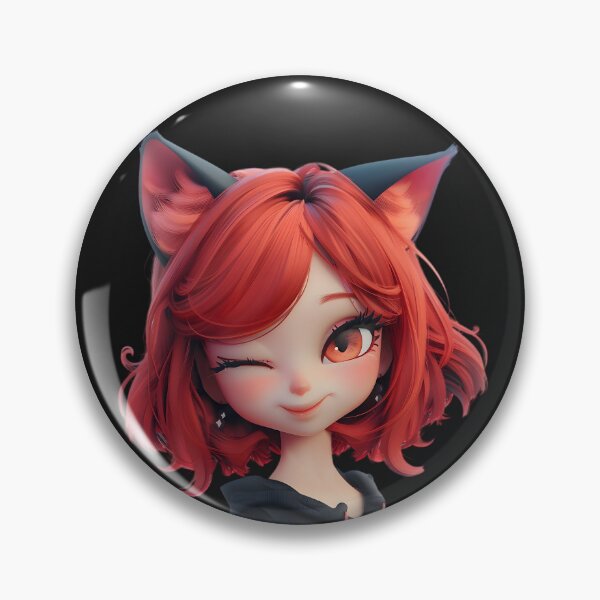 Item preview, Whimsical Catgirl: High-Detail 3D Anime Art designed and sold by AI-Only Creations.