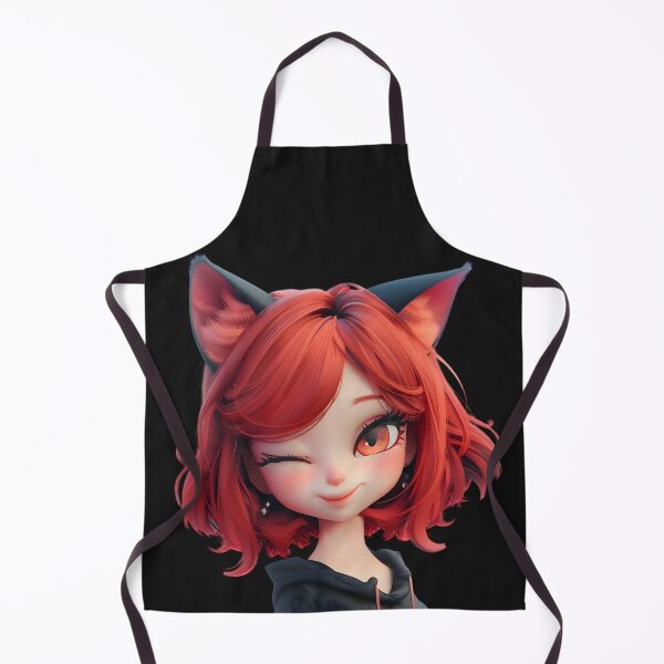 Item preview, Whimsical Catgirl: High-Detail 3D Anime Art designed and sold by AI-Only Creations.