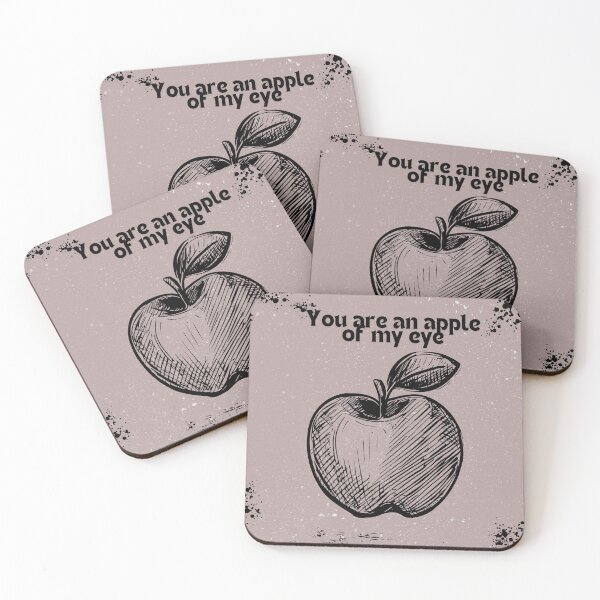 Item preview, Apple in my eye  designed and sold by MisiuKolorowy.