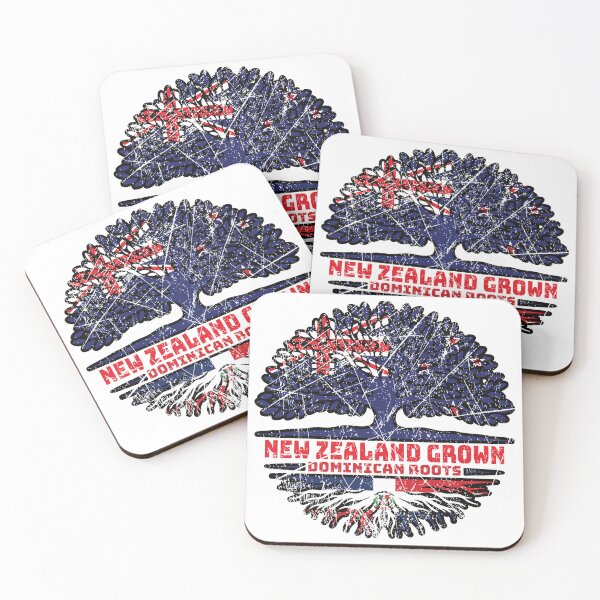 Item preview, Dominican Republic New Zealander New Zealand Tree Roots Flag designed and sold by FlagX.