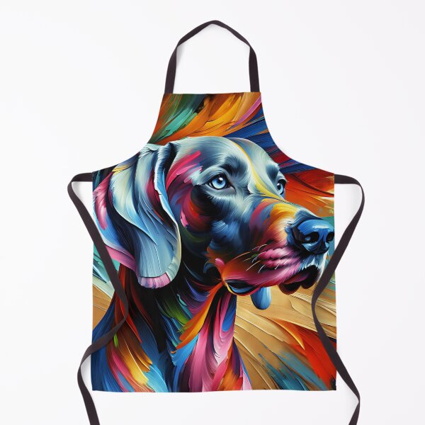 Item preview, Weimaraner Dog Acrylic Print Doggo Portrait Pet Lovers designed and sold by Puppy Puzzles Plus.