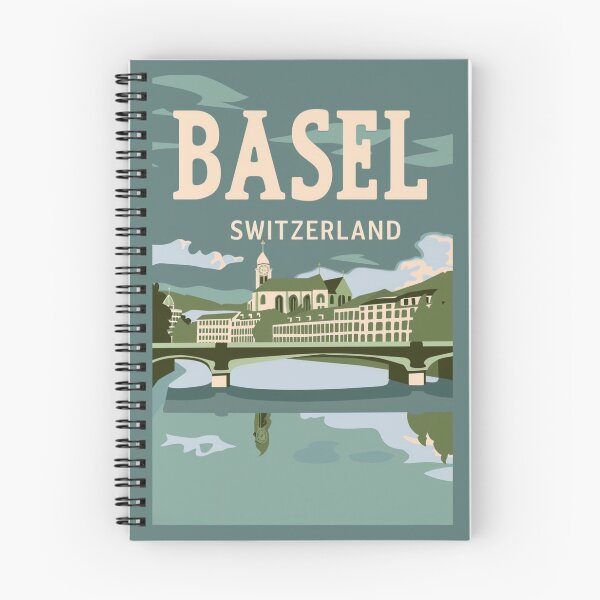 Item preview, A Vintage Travel Illustration of Basel - Switzerland  designed and sold by GoodOldVintage.