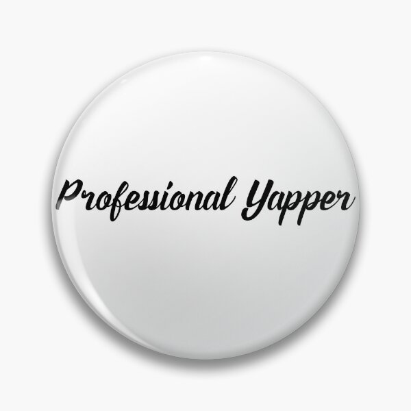 Item preview, Professional Yapper designed and sold by ZenStitchMotifs.