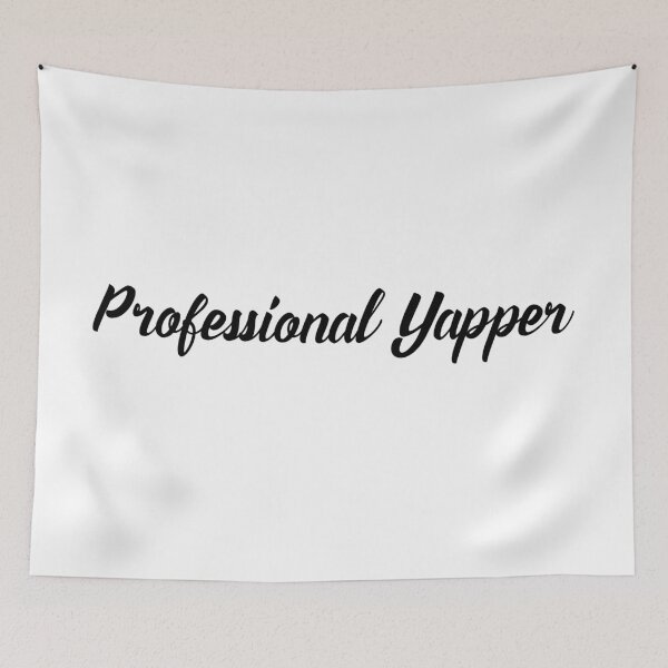 Item preview, Professional Yapper designed and sold by ZenStitchMotifs.