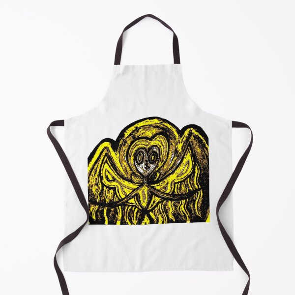Item preview, Yellow Scratchy Smiling Angel designed and sold by mizdarknezz3.