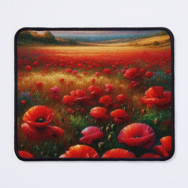 Aperçu de l'œuvre Champ de coquelicots créée et vendue par mustardseed-410.