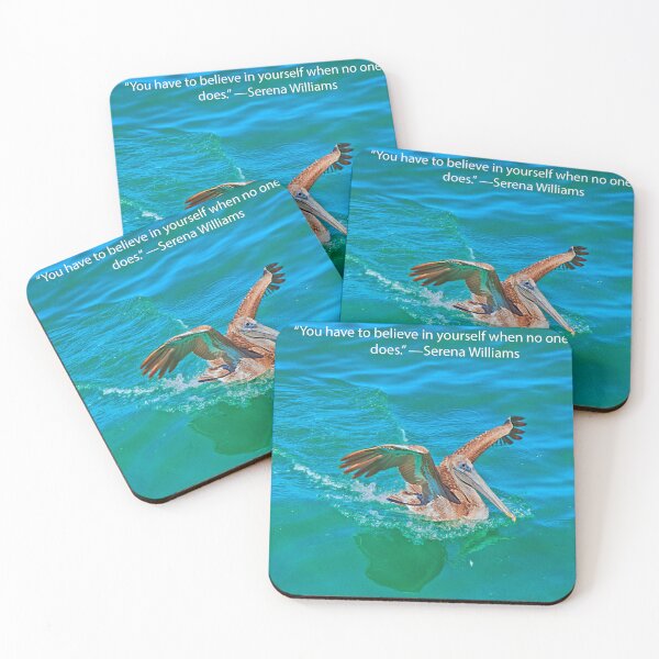 Item preview, Splash landing with a quote designed and sold by Ruth Curtis.