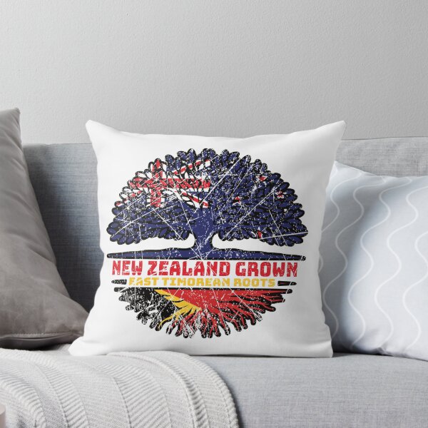 Item preview, East Timor East Timorean New Zealander New Zealand Tree Roots Flag designed and sold by FlagX.
