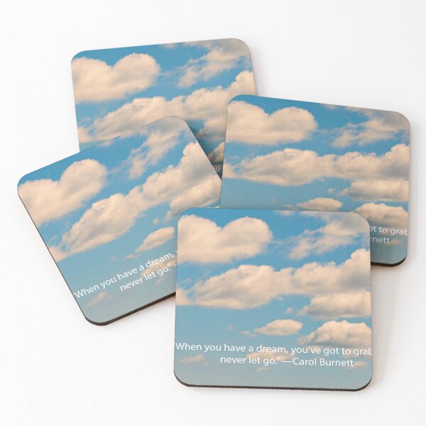 Item preview, Clouds with a quote designed and sold by Ruth Curtis.