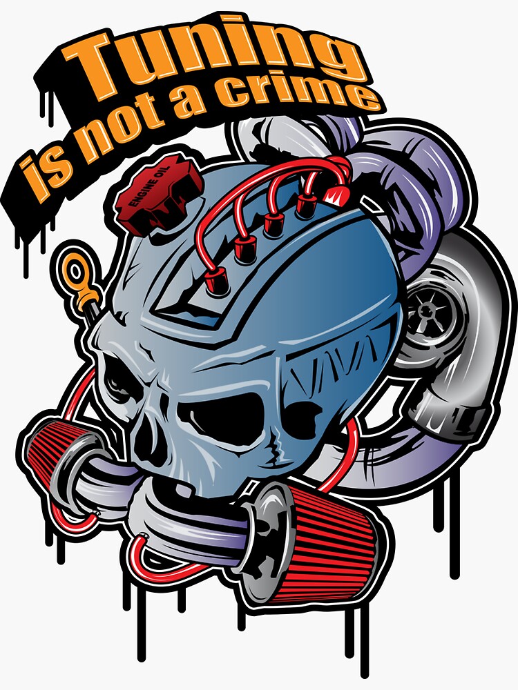 Tuning is not a crime | Sticker