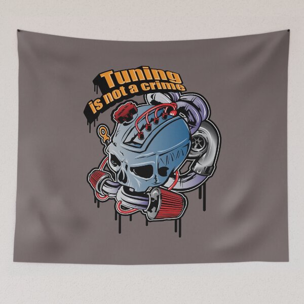 Item preview, Tuning is not a crime designed and sold by GKdesign.