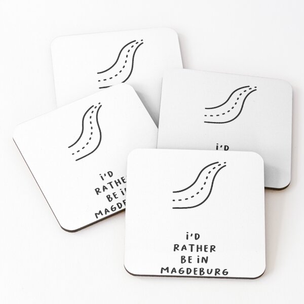 Artikelvorschau, Ich wäre lieber in Magdeburg | Typografie-Design | Minimalistische Ästhetik entworfen und verkauft von RM-Journey.