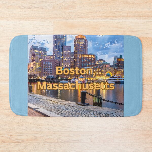 Item preview, In Boston Massachusetts There's Music Everywhere designed and sold by BrightrDayMusicArt.