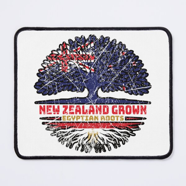 Item preview, Egypt Egyptian New Zealander New Zealand Tree Roots Flag designed and sold by FlagX.