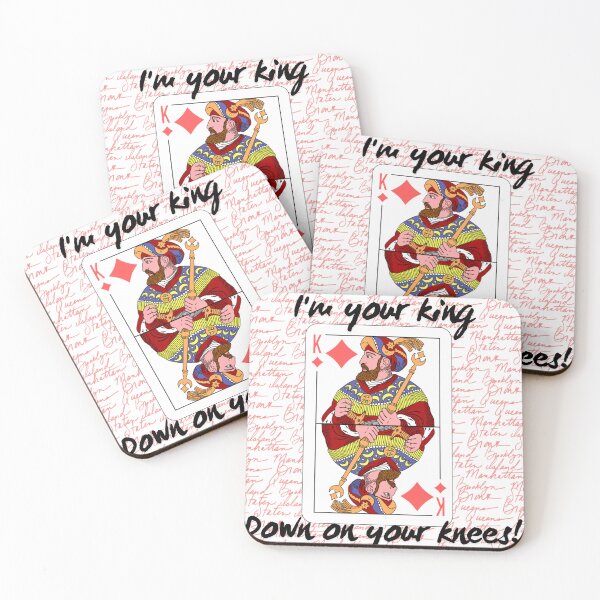 Item preview, I'm your king! Down on your knees! designed and sold by MisiuKolorowy.