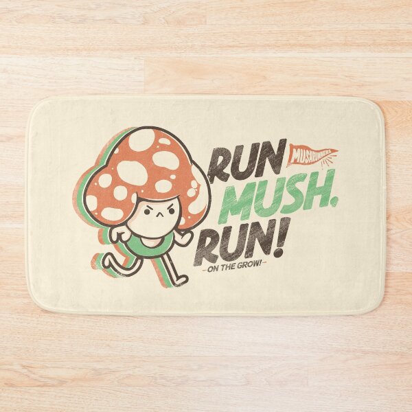 Item preview, Run Mush, Run! designed and sold by Ilustrata®.