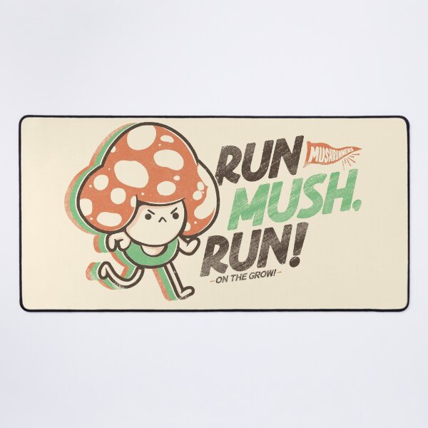 Item preview, Run Mush, Run! designed and sold by Ilustrata®.