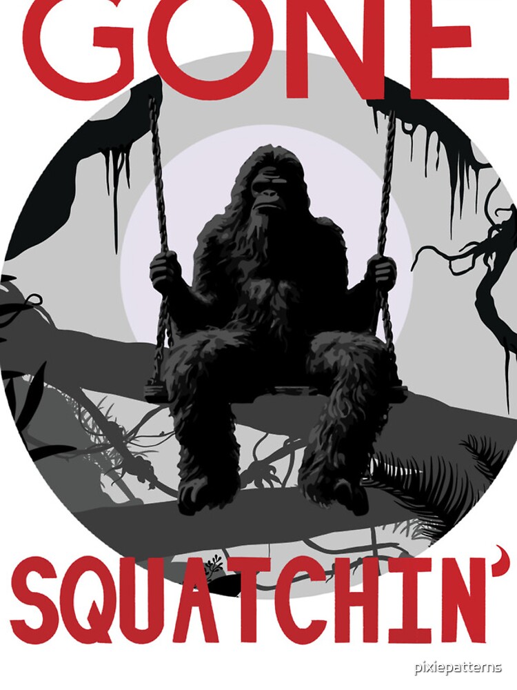 Thumbnail 4 of 4, iPhone Case, Gone Squatchin’ designed and sold by pixiepatterns.