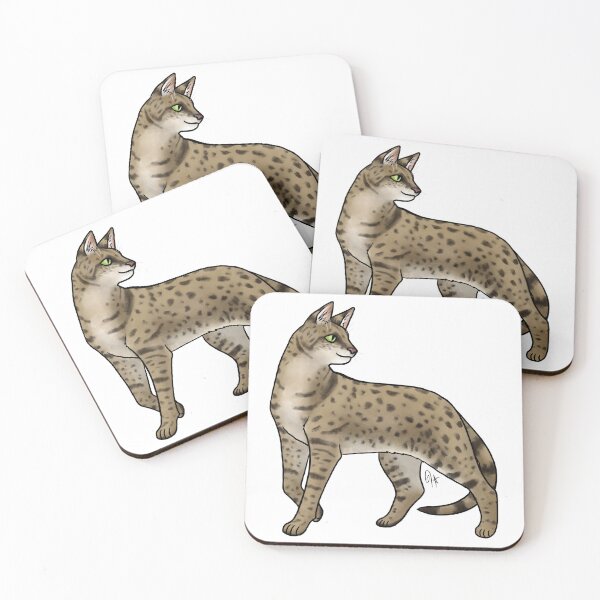 Item preview, Cat - Savannah Cat - Brown designed and sold by Jennifer Stolzer.