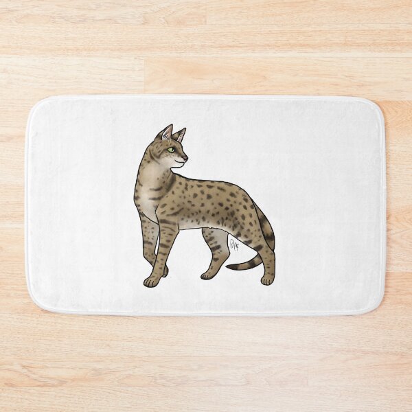 Item preview, Cat - Savannah Cat - Brown designed and sold by Jennifer Stolzer.