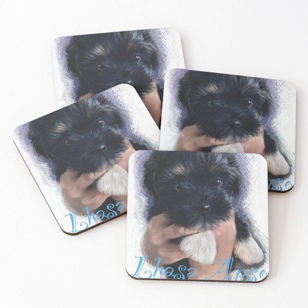 Item preview, Lhasa Apso puppy designed and sold by Emotionalcreeps.