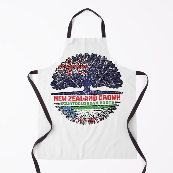 Item preview, Equatorial Guinea Equatoguinean New Zealander New Zealand Tree Roots Flag designed and sold by FlagX.