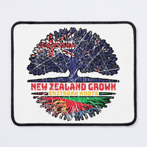 Item preview, Eritrea Eritrean New Zealander New Zealand Tree Roots Flag designed and sold by FlagX.