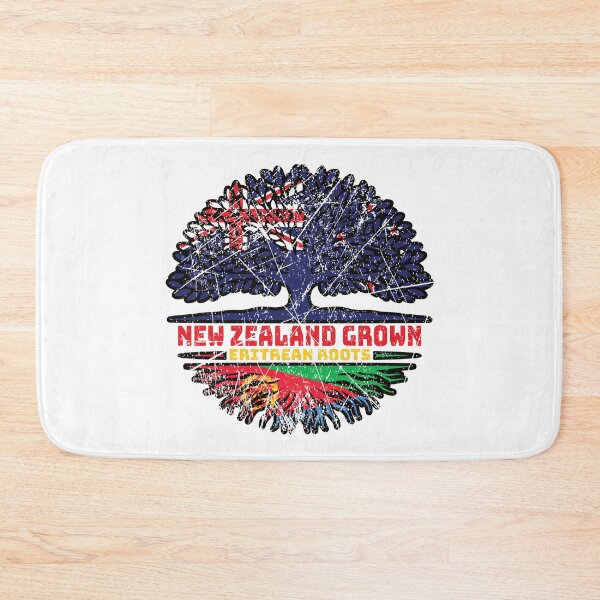 Item preview, Eritrea Eritrean New Zealander New Zealand Tree Roots Flag designed and sold by FlagX.