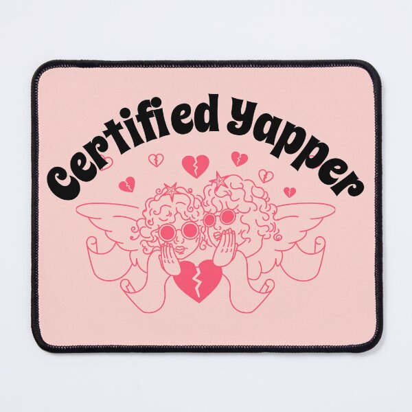 Item preview, Certified Yapper designed and sold by ZenStitchMotifs.