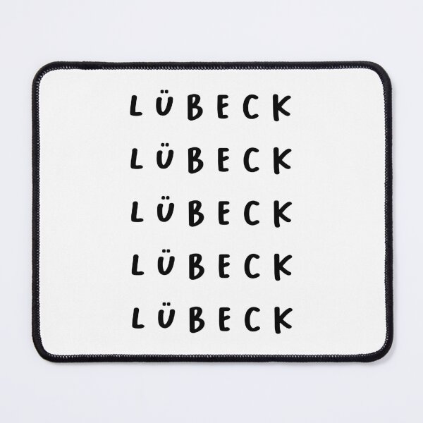 Item preview, Lübeck | Typography Design | Minimalist Aesthetic designed and sold by RM-Journey.