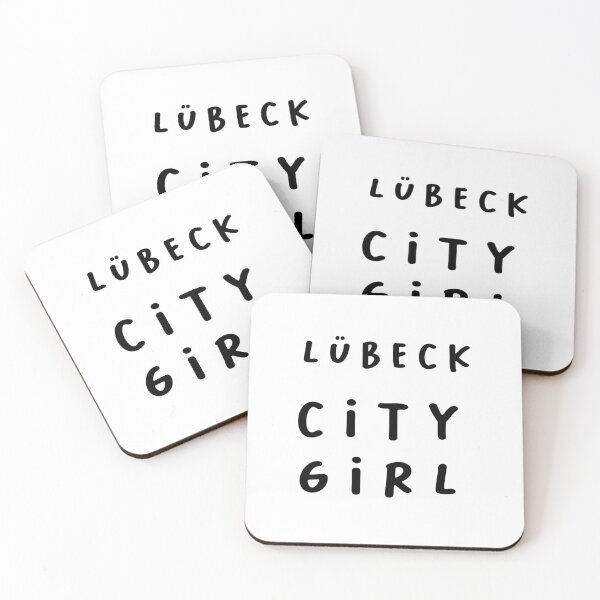 Item preview, Lübeck CITY GIRL | Typography Design | Minimalist Aesthetic designed and sold by RM-Journey.