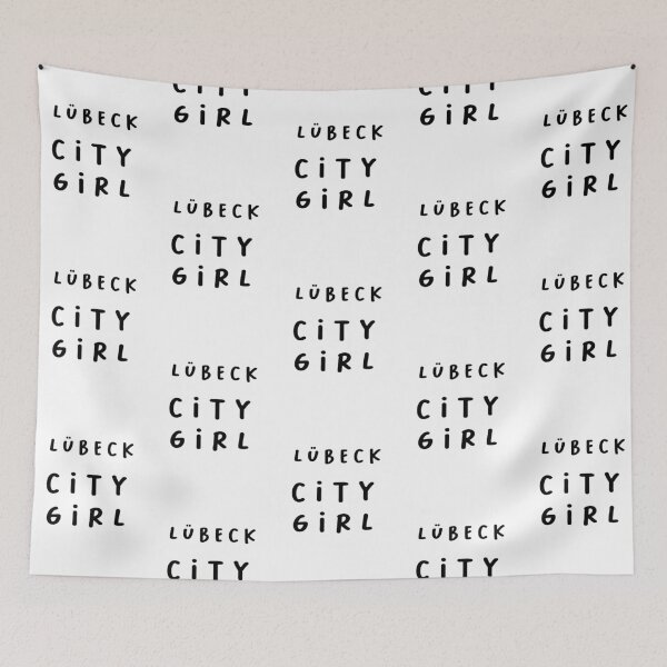 Item preview, Lübeck CITY GIRL | Typography Design | Minimalist Aesthetic designed and sold by RM-Journey.