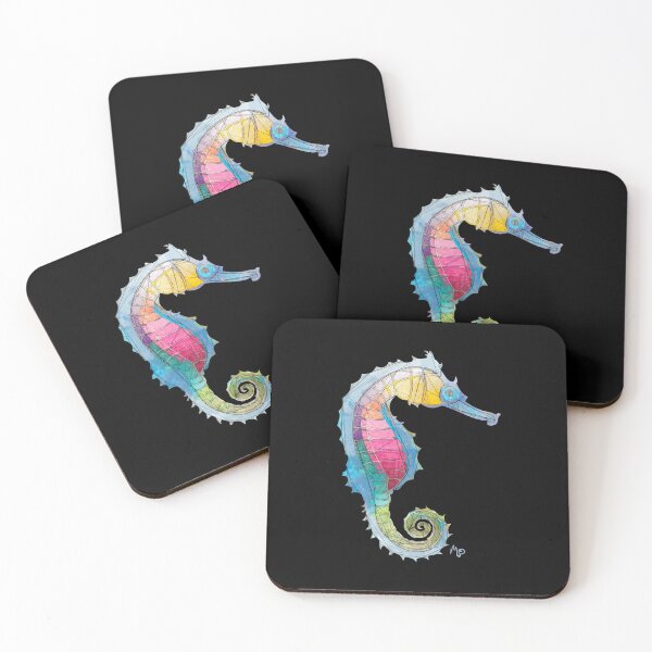 Item preview, Watercolor Seahorse designed and sold by evisionarts.