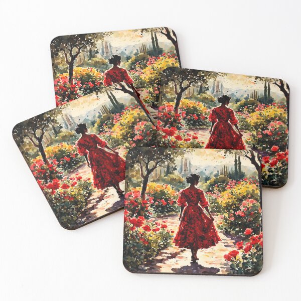 Item preview, Rosie's Rose Garden Painting  designed and sold by Gabriela McDaniel.